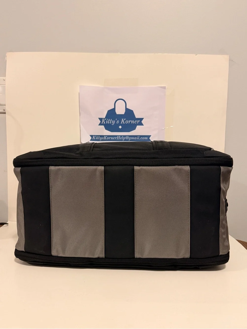 NWT TravelPro Altitude Double Expansion Black & Gray Duffel Bag